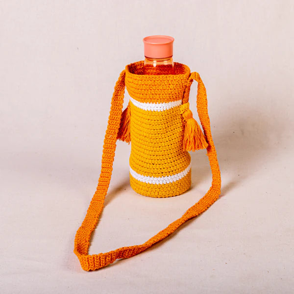 Crochet Bottle Sling Bag