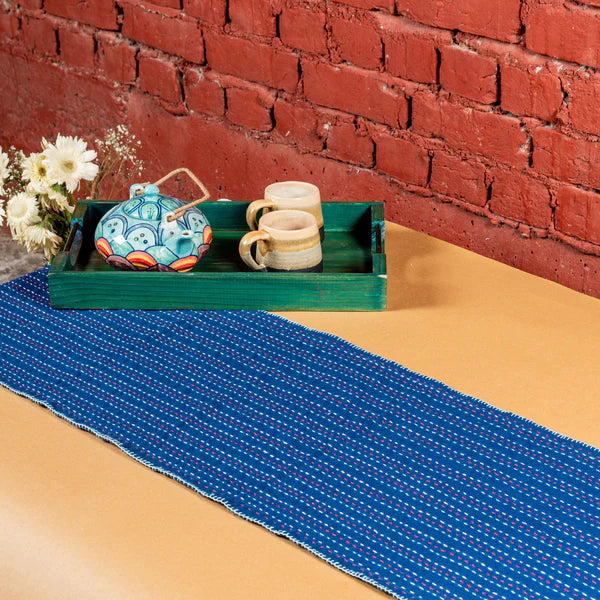 Table Runner - Blue Sujha