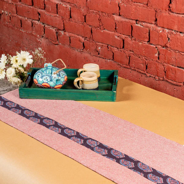 Table Runner - Peach Dari Fabric