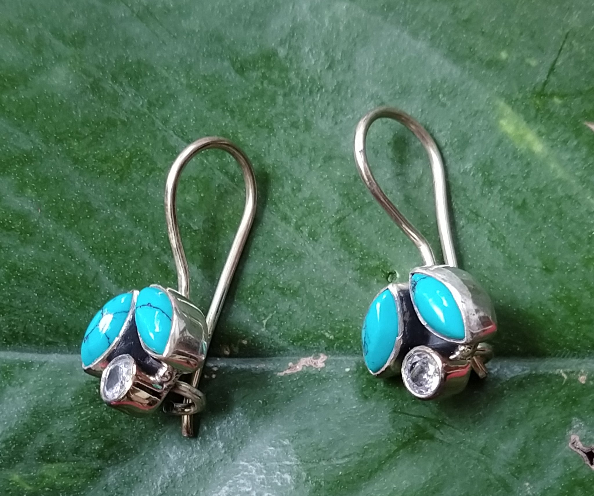 Silver earrings-5