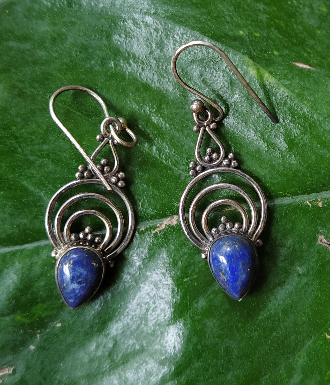 Silver earrings-3