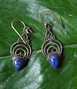 Silver earrings-3