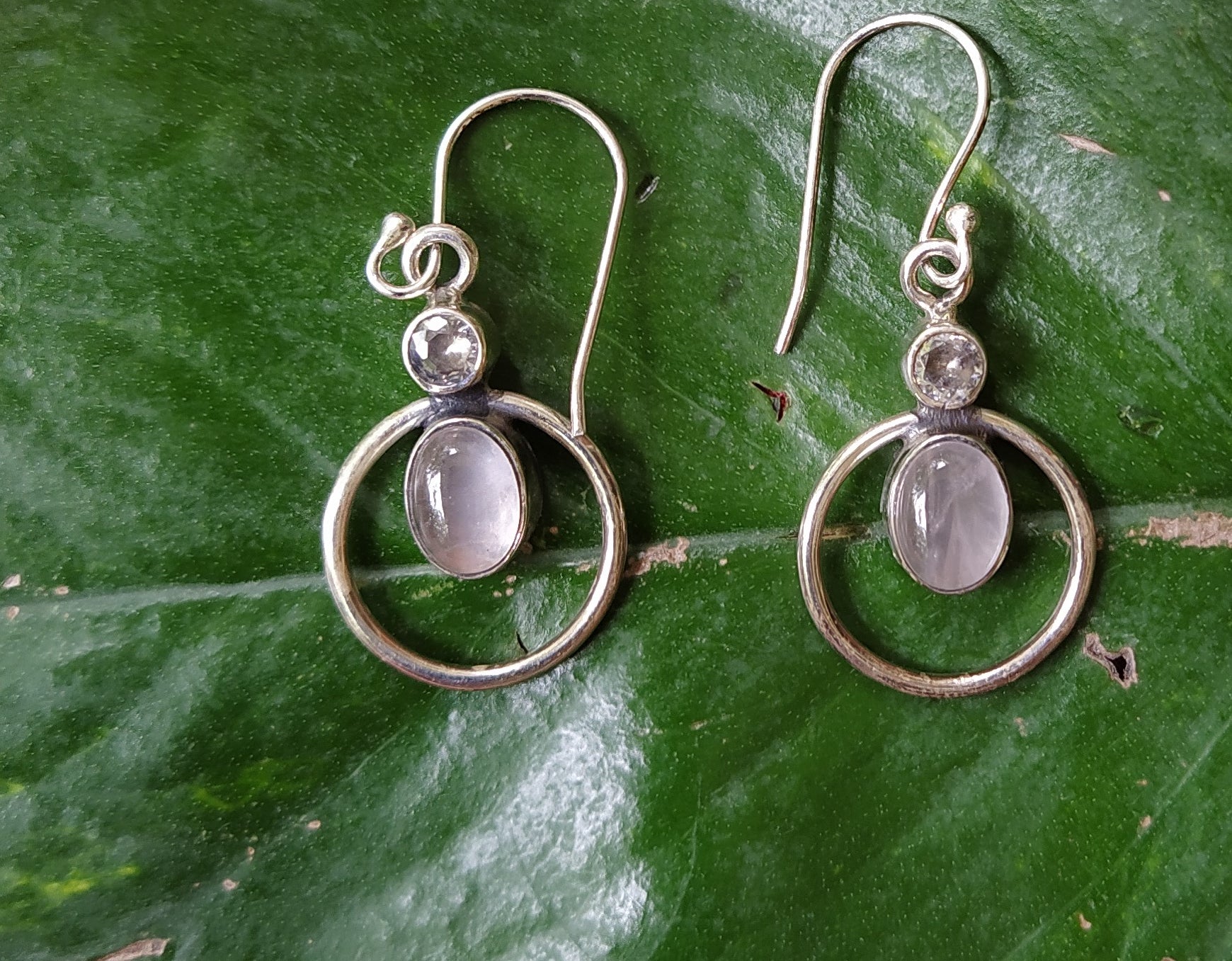 Silver earrings-14