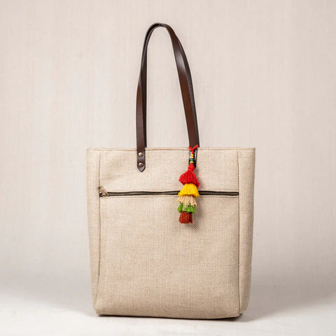 Nancy Tote Bag - Linen