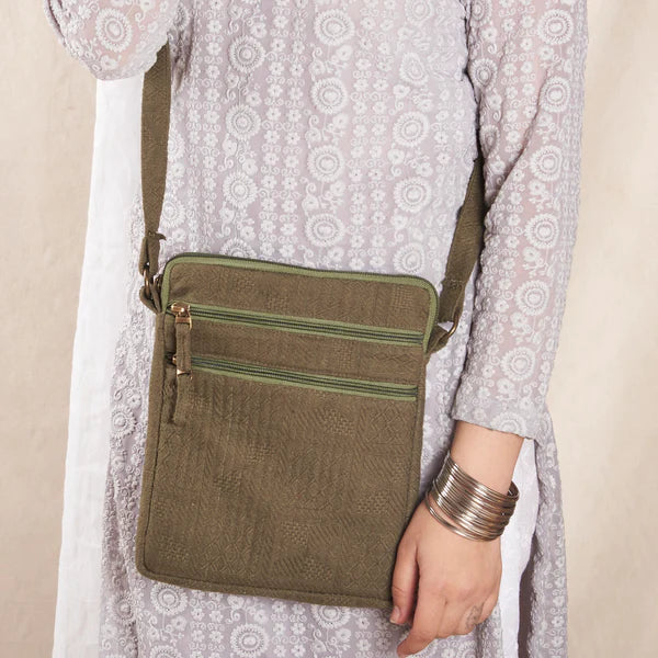 Munna Satchel - Green