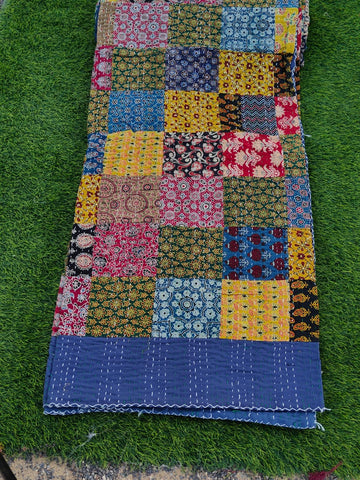 Bedcover- Patch work-Multcolour