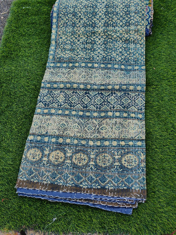 Bedcover- Patch work-Blue