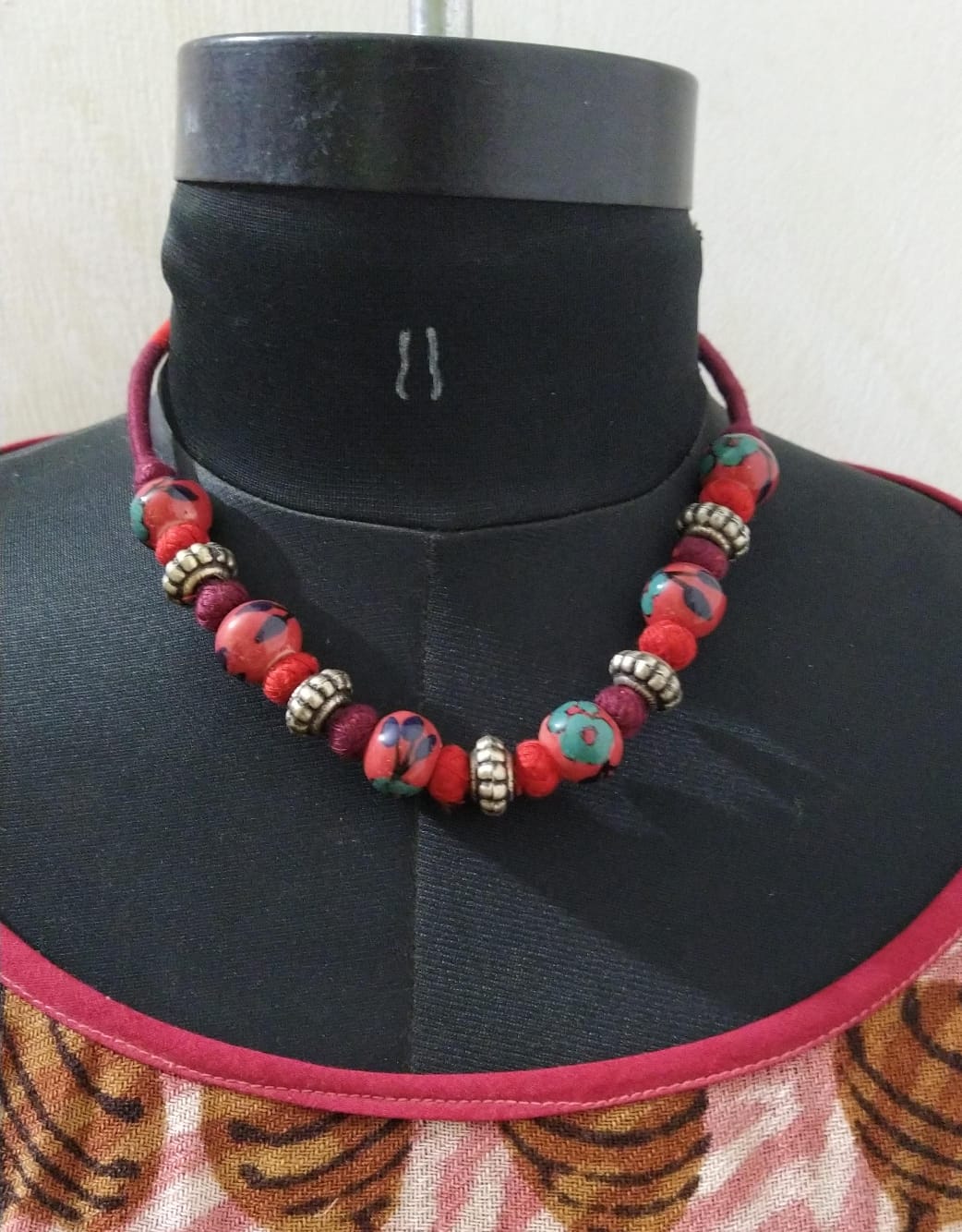 Red Bead Choker