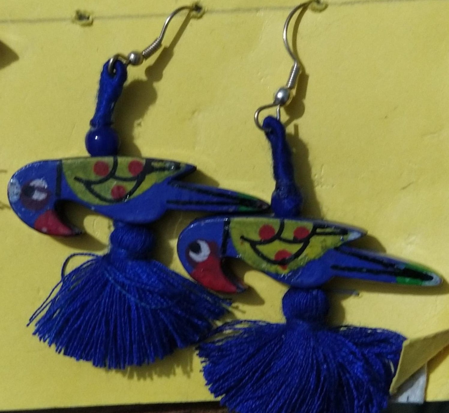 Blue-bird Earrings