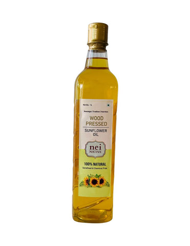 Wood Pressed Sunflower Oil