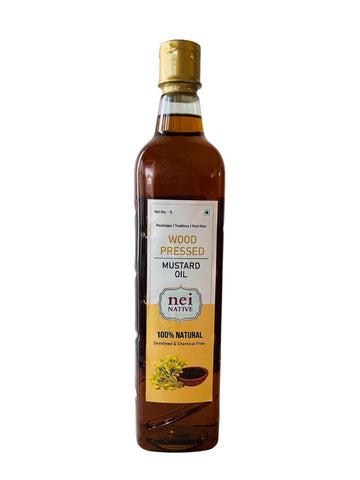 Wood Pressed Mustard Oil