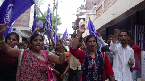 Savitri's Sisters At Azadi Kooch