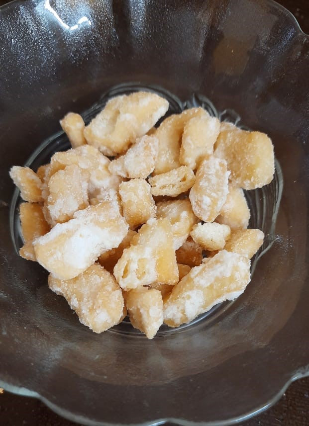 Homemade shakkarpada