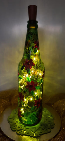 Hand Painted Bottle - Joy