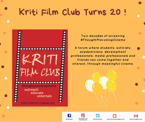 Kriti Film Club Birthday Gift: June 1st (since 2000)
