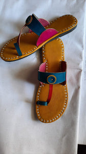 Handmade Chappal-Toe-Divided Chappals