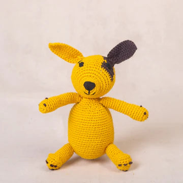 Crochet Pooch - yellow