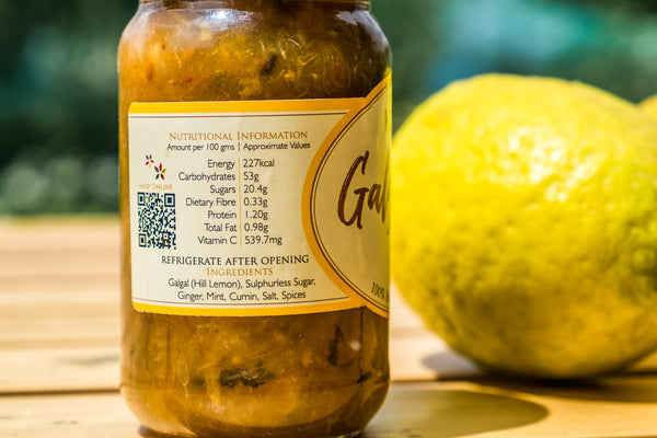 Galgal (Hill Lemon) Chutney