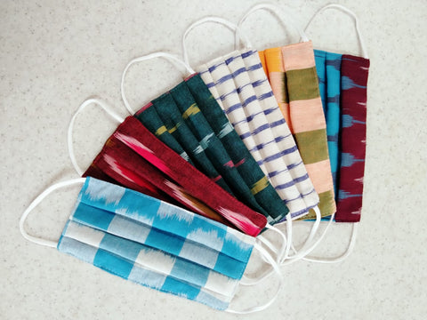 Cotton face masks