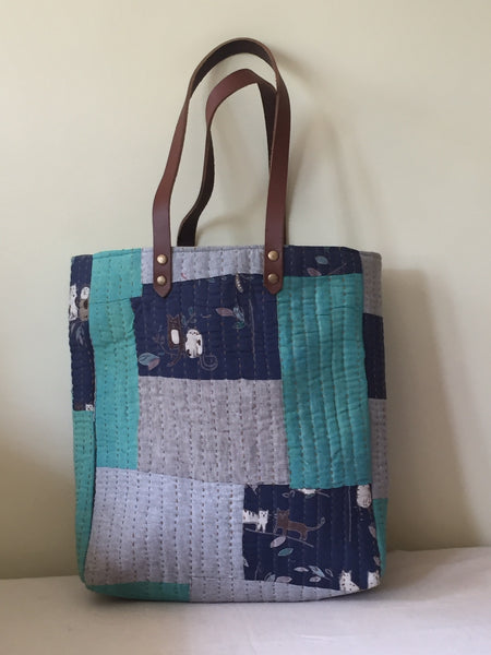 Nancy Bag - Patched blues