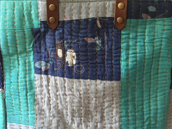 Nancy Bag - Patched blues