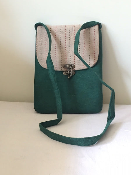 Swaran Sling Bag - Mangalgiri Green