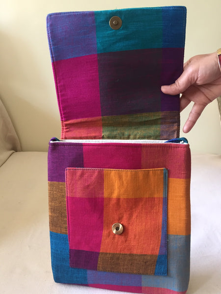 Sling Bag - Square colours