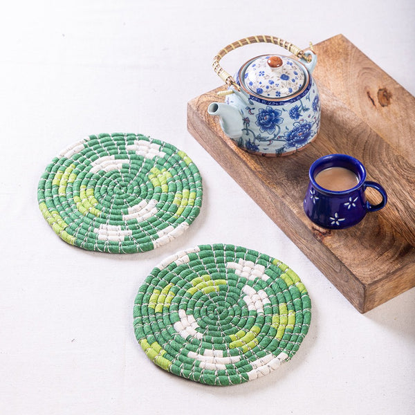 Handwoven 8” Placemats (Set of 2)