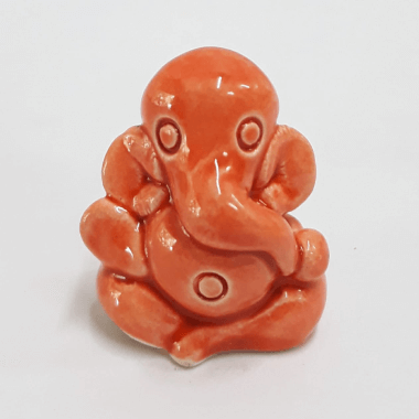 Ceramic Ganpati Idols-Small