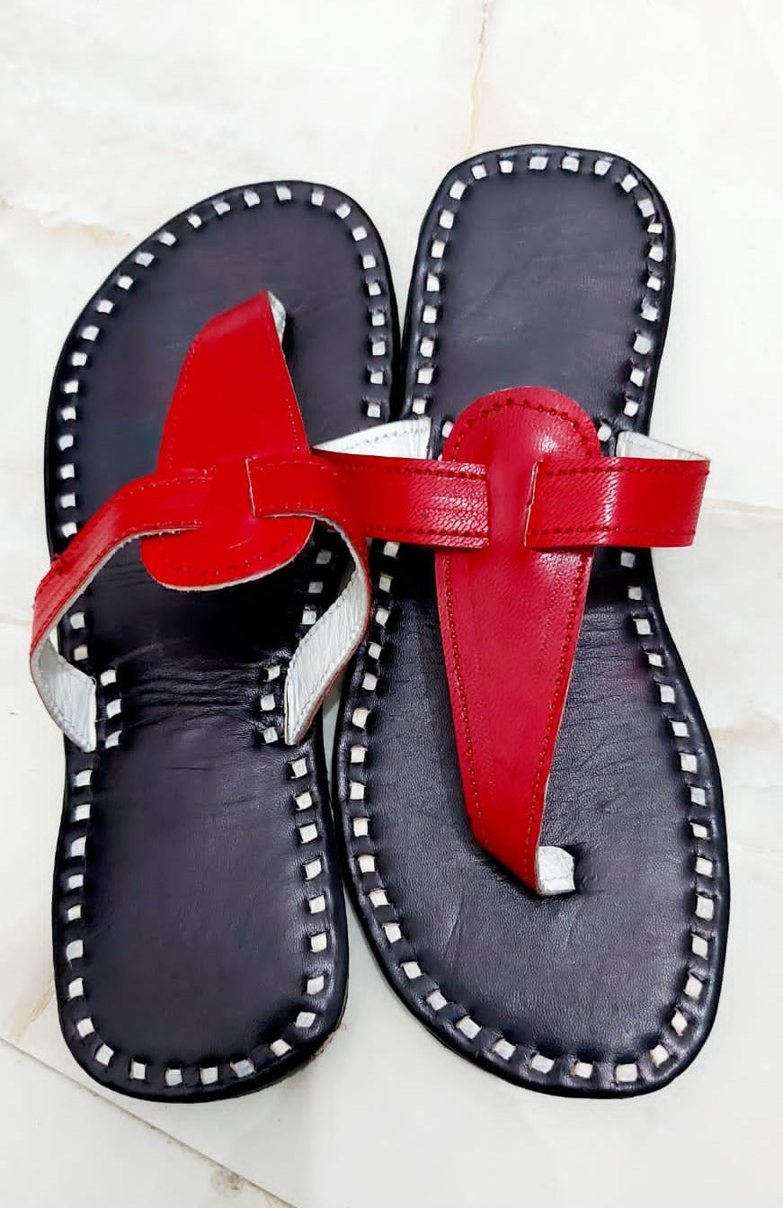 Handmade Chappal-Toe-Divided Chappals