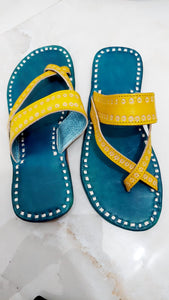 Handmade Chappal-Criss-Cross Chappal