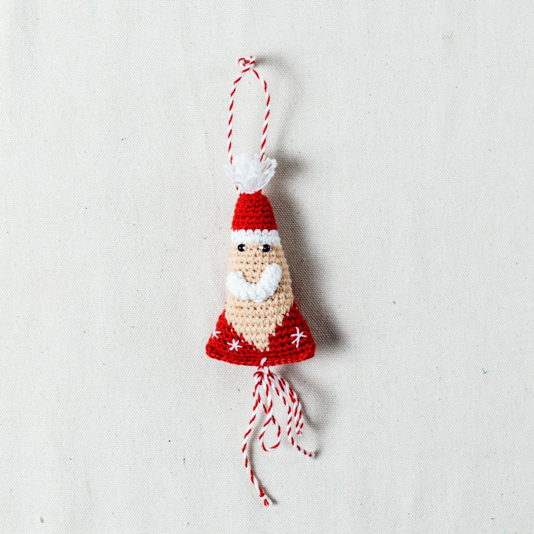 Crochet Santa Tree decoration