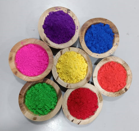 Corn starch Holi Colours