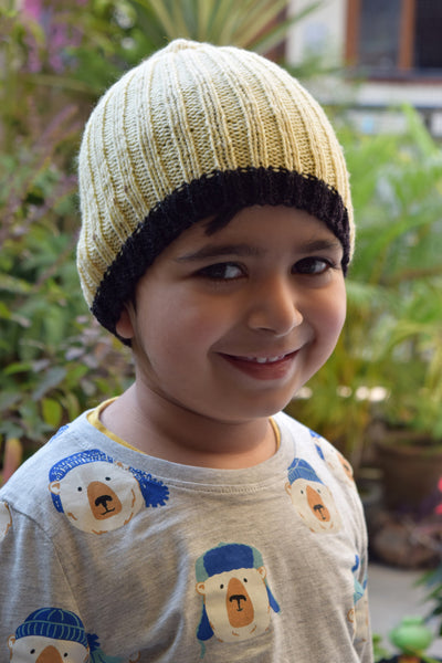 Woolen Cap - Ivory