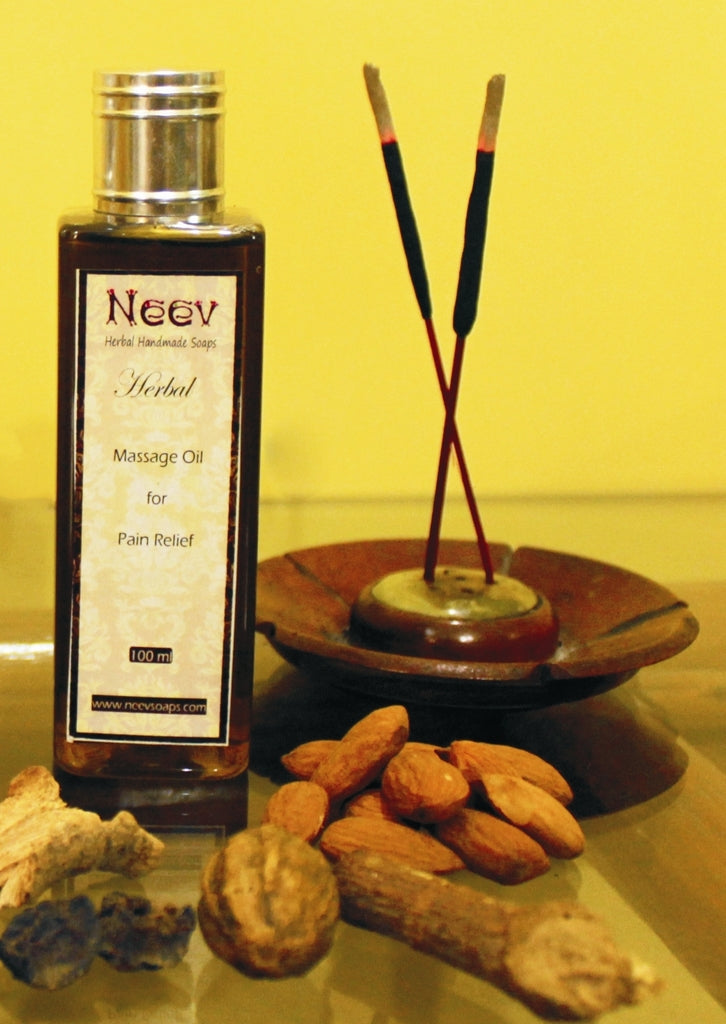 Herbal Massage Oil for pain relief